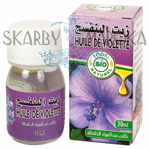 BIO OLEJEK Z FIOŁKÓW 30 ml aromatyczna słodycz  masażu