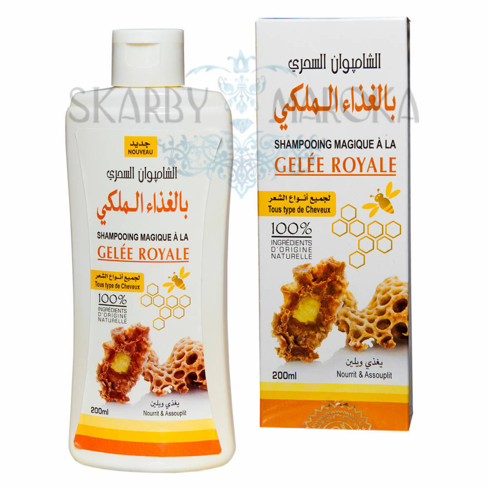 Znakomity roślinny SZAMPON NA BAZIE PROPOLISU 200 ml bez sls