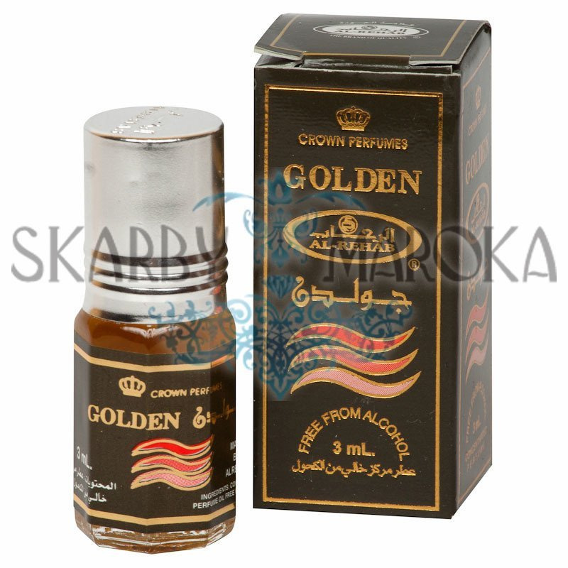 Perfumy w olejku Al Rehab - 3 ml zapach GOLDEN