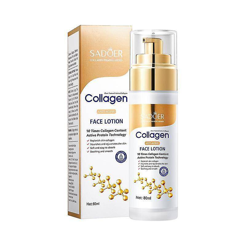 KREM-SERUM do twarzy z AKTYWNYM KOLAGENEM 80 ml odmładza i nawilża