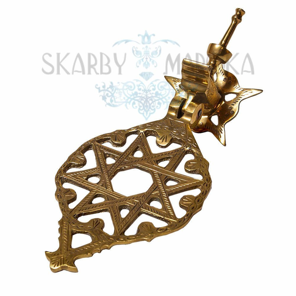 MAROKAŃSKA KOŁATKA DO DRZWI Piękna orientalna ozdoba RĘKODZIEŁO