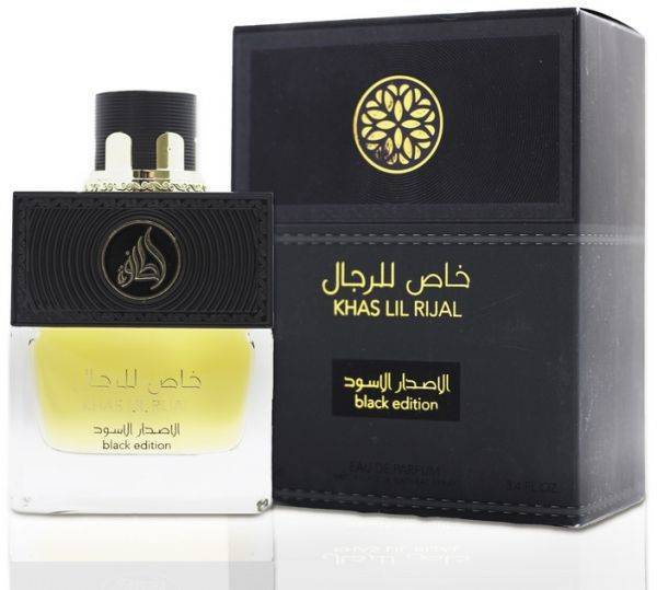 Khas Lil Rijal Black Edition 100 ml dla wymagających entuzjastów głębokich,mrocznych, orientalnych koktajli