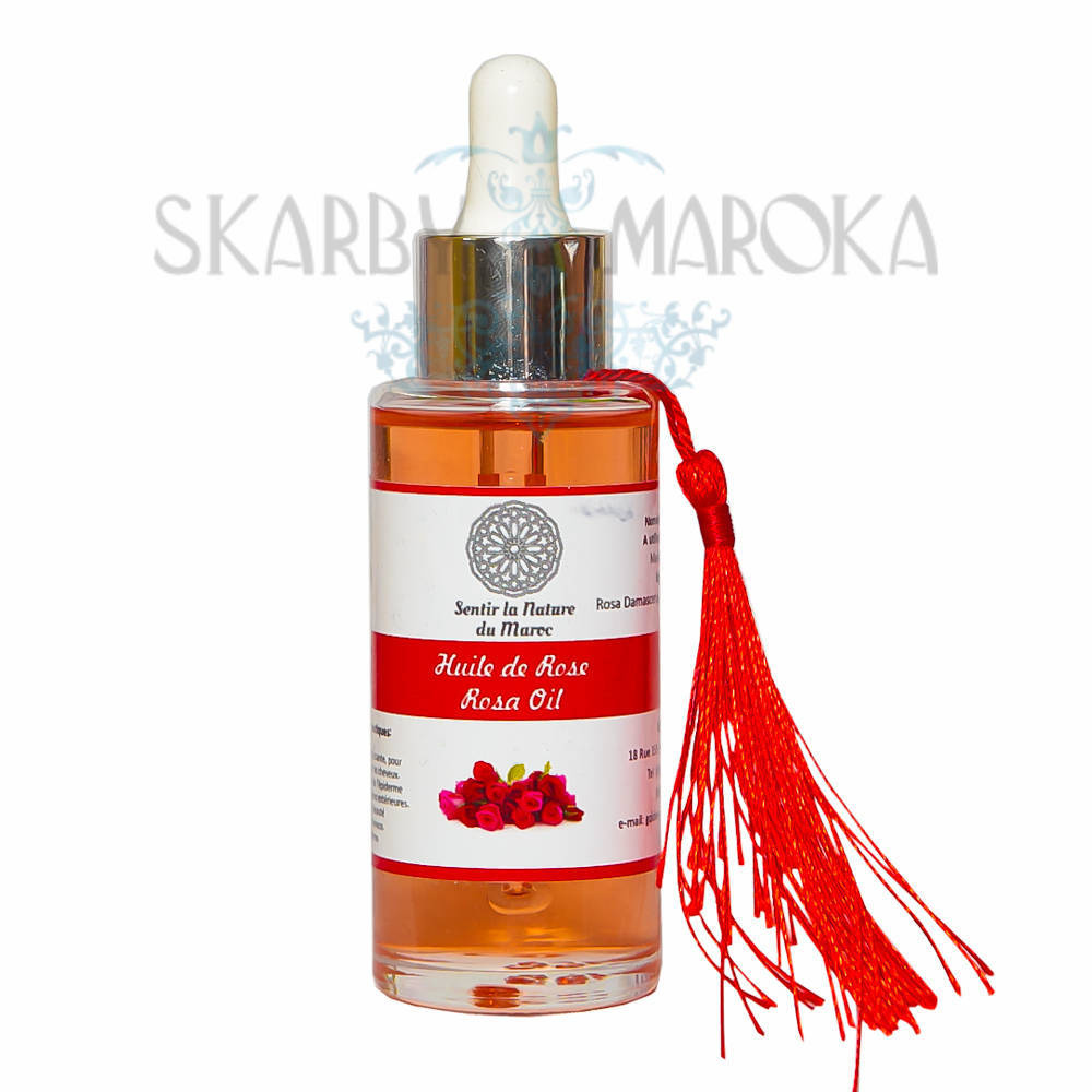 Naturalny OLEJEK RÓŻANY 50 ml cudowne właściwości