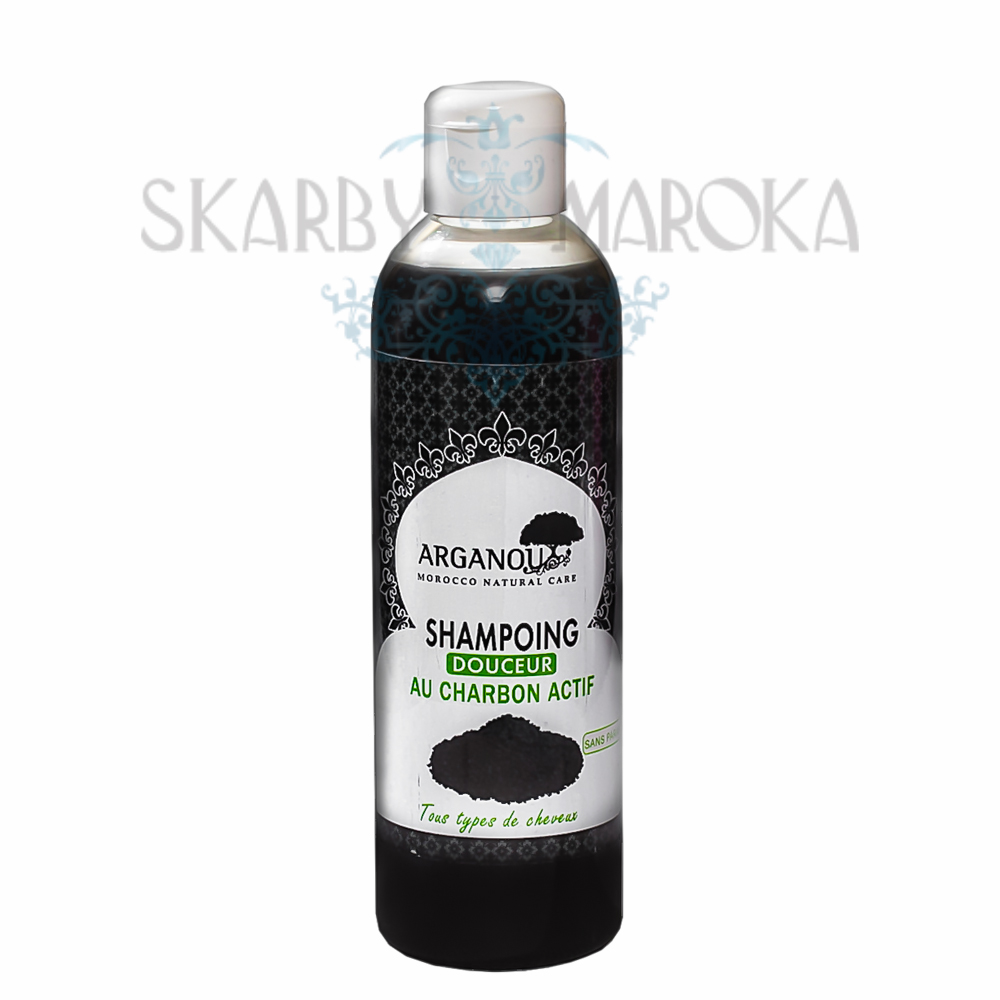 Oczyszczający szampon do włosów z AKTYWNYM WĘGLEM (CHARBON ACTIF) 200 ml